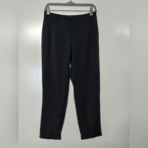 Chico"s Black Modal Blend Trouser Slacks Pants Chico Sz 00 (30" Waist Sz 10)